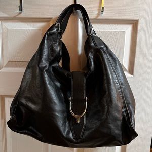 Brand new Gucci stirrup bag. Soft leather, large size